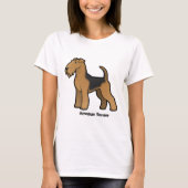 Airedale Terrier T-shirt (Voorkant)