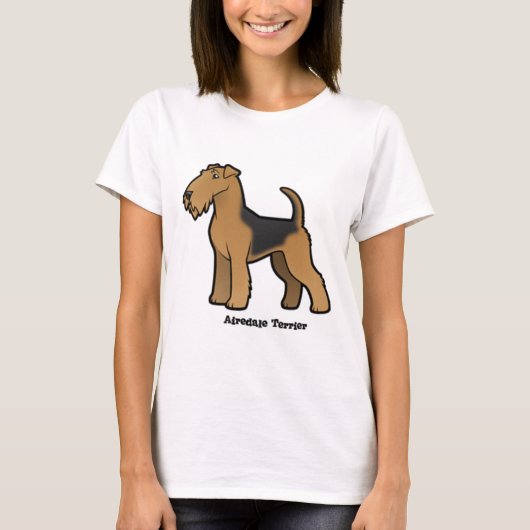 Airedale Terrier T-shirt (Voorkant)