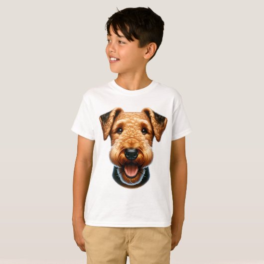 Airedale Terrier T-shirt (Voorkant volledig)