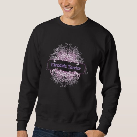 Airedale terrier T-shirt Airedale terrier grunge T (Voorkant)