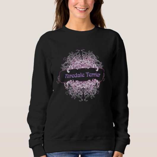 Airedale terrier T-shirt Airedale terrier grunge T (Voorkant)