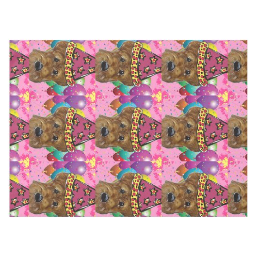 AIREDALE TERRIER TAFELKLEED (Voorkant (Horizontaal))