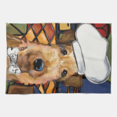 Airedale Terrier Theedoek (Horizontaal)