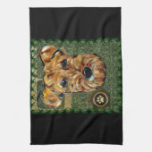 AIREDALE TERRIËR THEEDOEK (Verticaal)