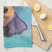 Airedale Terrier Theedoek (Quarter Fold)