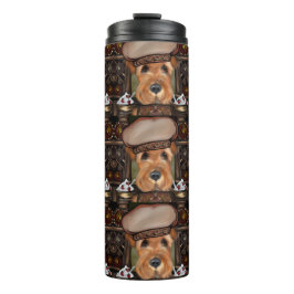 Airedale Terrier Thermosbeker