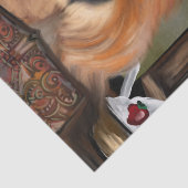 AIREDALE TERRIER TISSUEPAPIER (Detail)