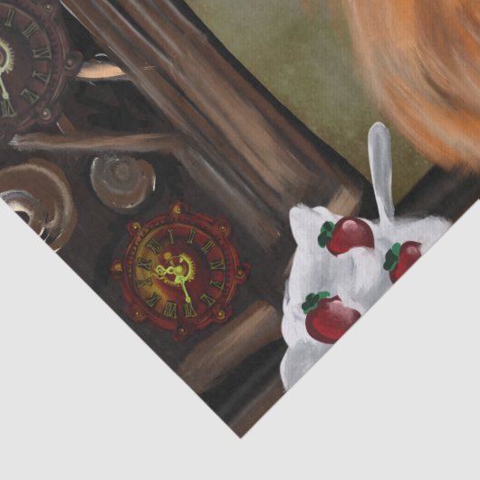 AIREDALE TERRIER TISSUEPAPIER (Detail)