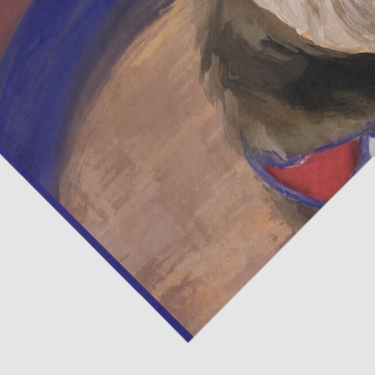 AIREDALE TERRIER TISSUEPAPIER (Detail)