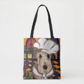AIREDALE TERRIER TOTE BAG (Voorkant)