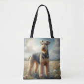Airedale Terrier Tote Bag (Voorkant)