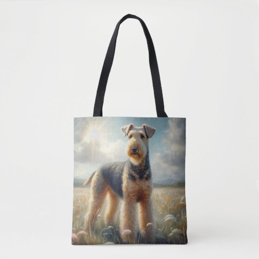Airedale Terrier Tote Bag (Voorkant)