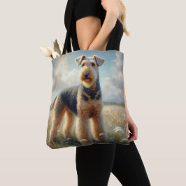 Airedale Terrier Tote Bag