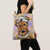 AIREDALE TERRIER TOTE BAG (Dichtbij)