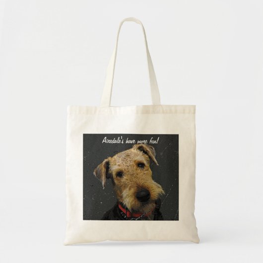 Airedale Terrier Tote Bag (Voorkant)