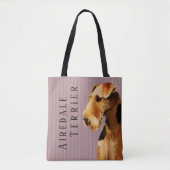 Airedale Terrier Tote Bag (Voorkant)