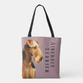 Airedale Terrier Tote Bag (Achterkant)