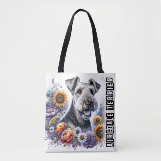 Airedale Terrier Tote Bag (Voorkant)
