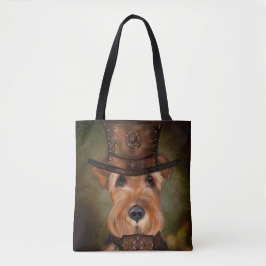 AIREDALE TERRIER TOTE BAG (Voorkant)