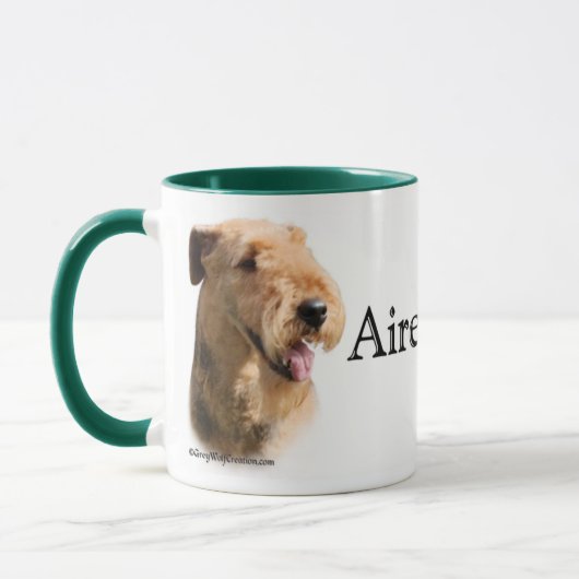 Airedale Terrier Trivia Mok (Links)