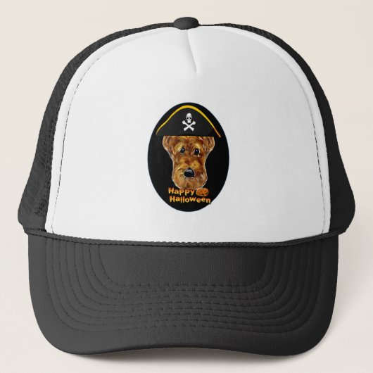 AIREDALE TERRIËR TRUCKER PET (Voorkant)