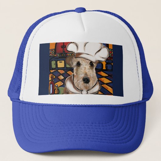 AIREDALE TERRIER TRUCKER PET (Voorkant)