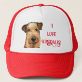AIREDALE TERRIER TRUCKER PET (Voorkant)