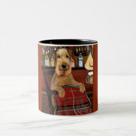 Airedale Terrier Tweekleurige Koffiemok