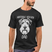 Airedale Terrier Vader T-shirt (Voorkant)