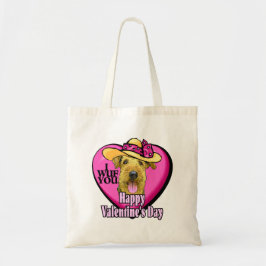 Airedale Terrier Valentijnsdag Tote Bag