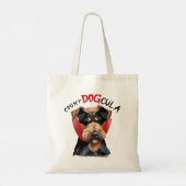 Airedale Terrier Vampire Trick or treat Halloween Tote Bag (Achterkant)