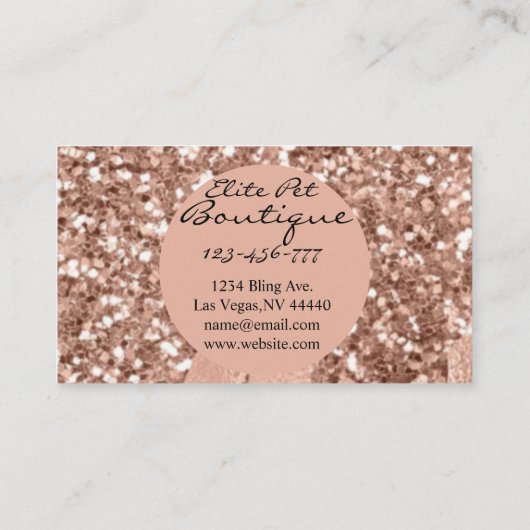 AIREDALE TERRIER VISITEKAARTJE (Achterkant)