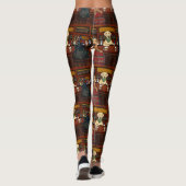 AIREDALE TERRIËR  & VRIENDEN       LEGGINGS (Achterkant)