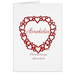 Airedale Terrier Ware Liefde