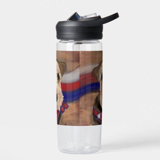 AIREDALE TERRIER WATERFLES (Links)