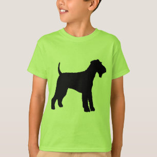 Airedale Terrier (zwart) T-shirt