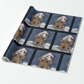 AIREDALE TERRIERS CADEAUPAPIER (Uitgerold)