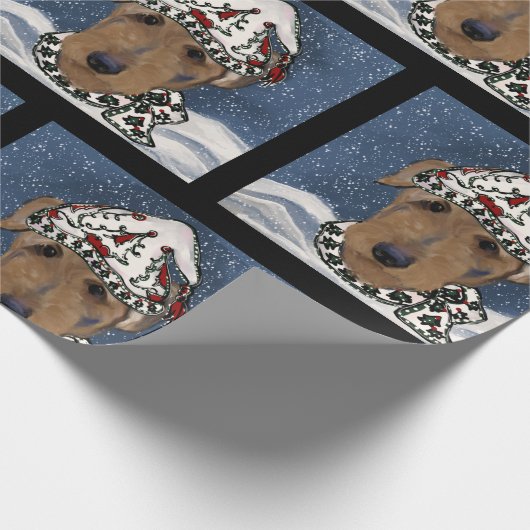 AIREDALE TERRIERS CADEAUPAPIER (Hoek)