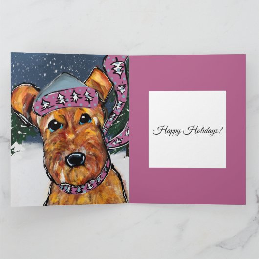 Airedale Terriers Kaart (Binnen)