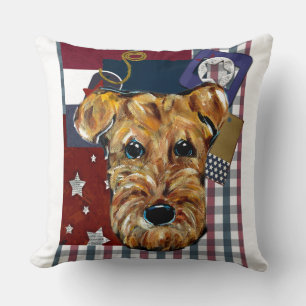 AIREDALE TERRIËRS KUSSEN