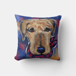 Airedale Terriërs   Kussen