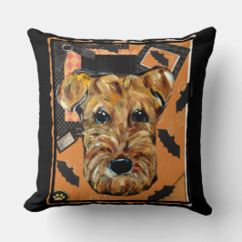 AIREDALE TERRIERS KUSSEN