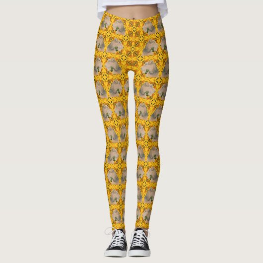 Airedale Terriers Leggings (Voorkant)