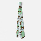 Airedale Terriers Stropdas (Achterkant)