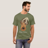 Airedale Terriers T-shirt (Voorkant volledig)