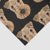 AIREDALE TERRIËRS   TISSUEPAPIER (Detail)