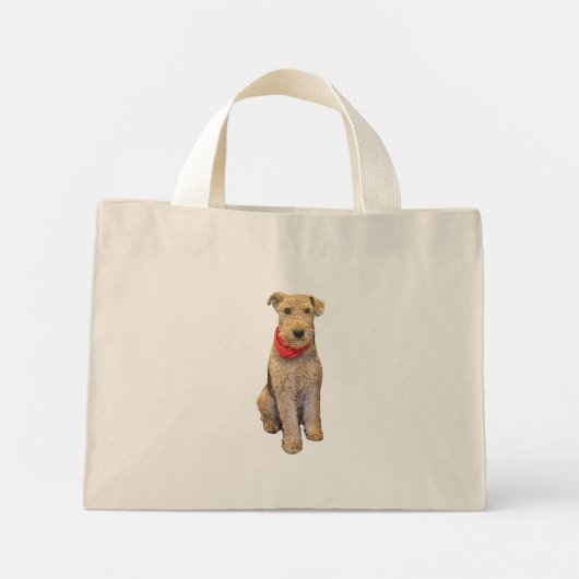 Airedale Tote Bag (Achterkant)