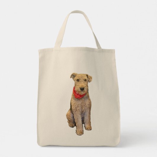 Airedale Tote Bag (Achterkant)