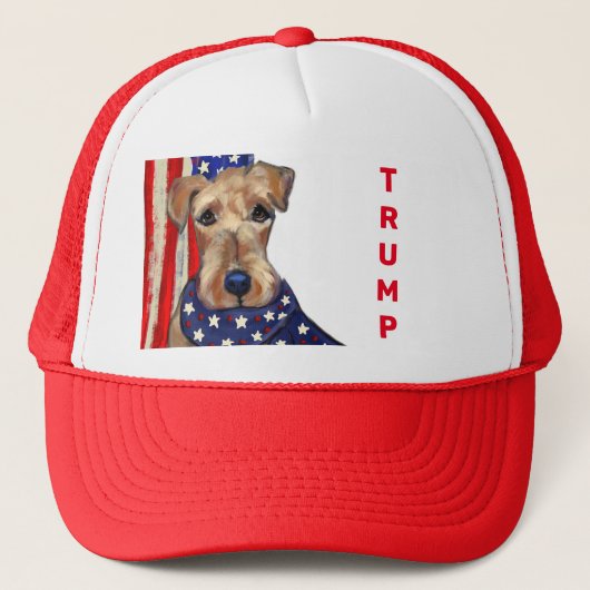 AIREDALE  TRUCKER PET (Voorkant)