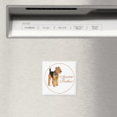 Airedale Vaderdag Magneet (Insitu (Vaatwasser))